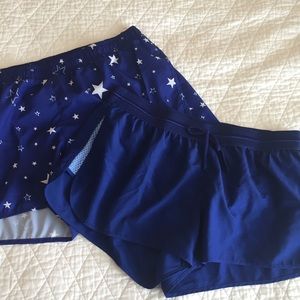 Athletic shorts combo! 2 pairs for the price of 1!
